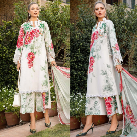 Digital Printed 3 Piece Lawn Suit