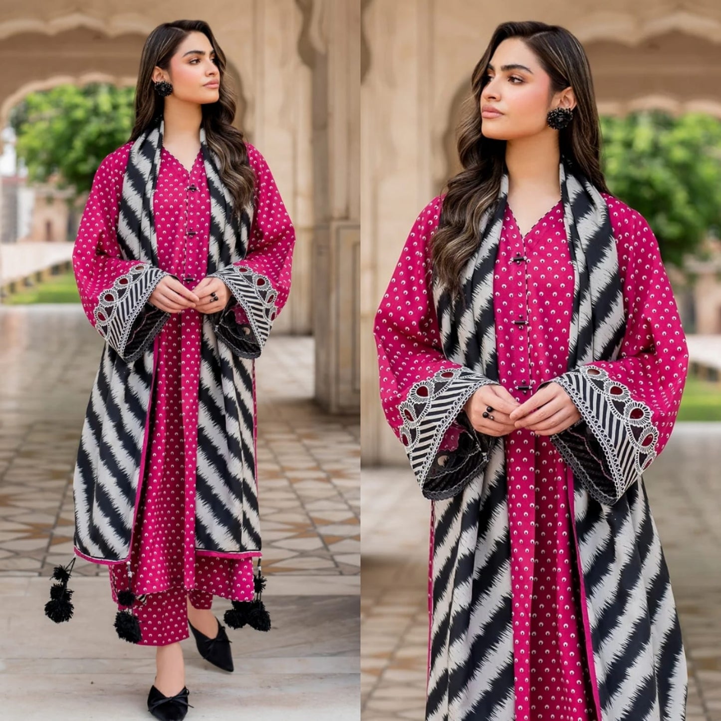 Digital Printed 3 Piece Lawn Suit